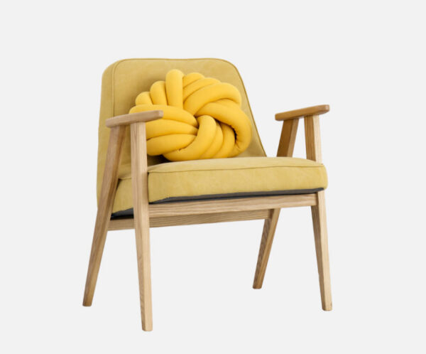 Fauteuil moutarde