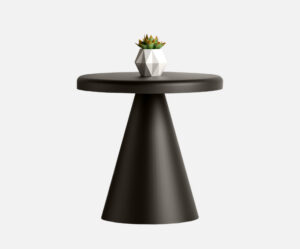 Table abstraite noire
